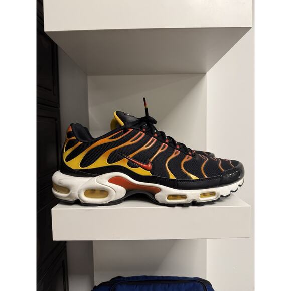 Nike Air Max Plus TN Reverse Sunset Shoes Black Orange Shoes DC6094-001 Men’s 13 main image 5